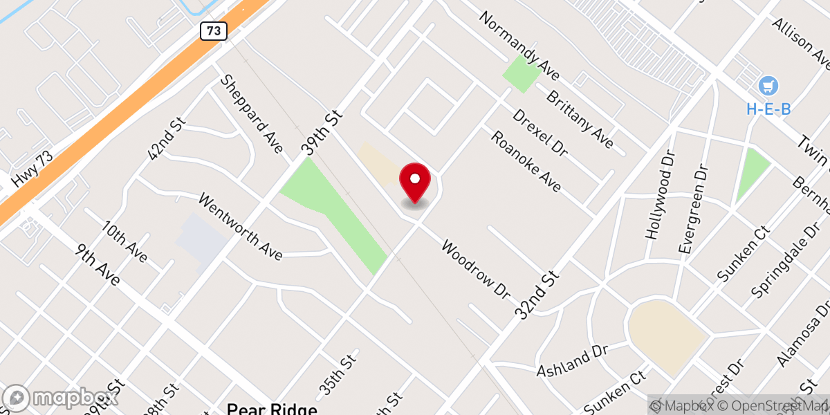 Map showing location of St. Catherine of Siena Catholic Church