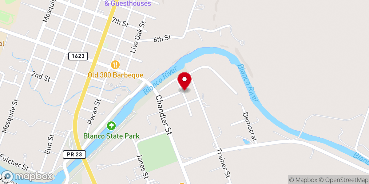 Map showing location of St Michael & All Angels
