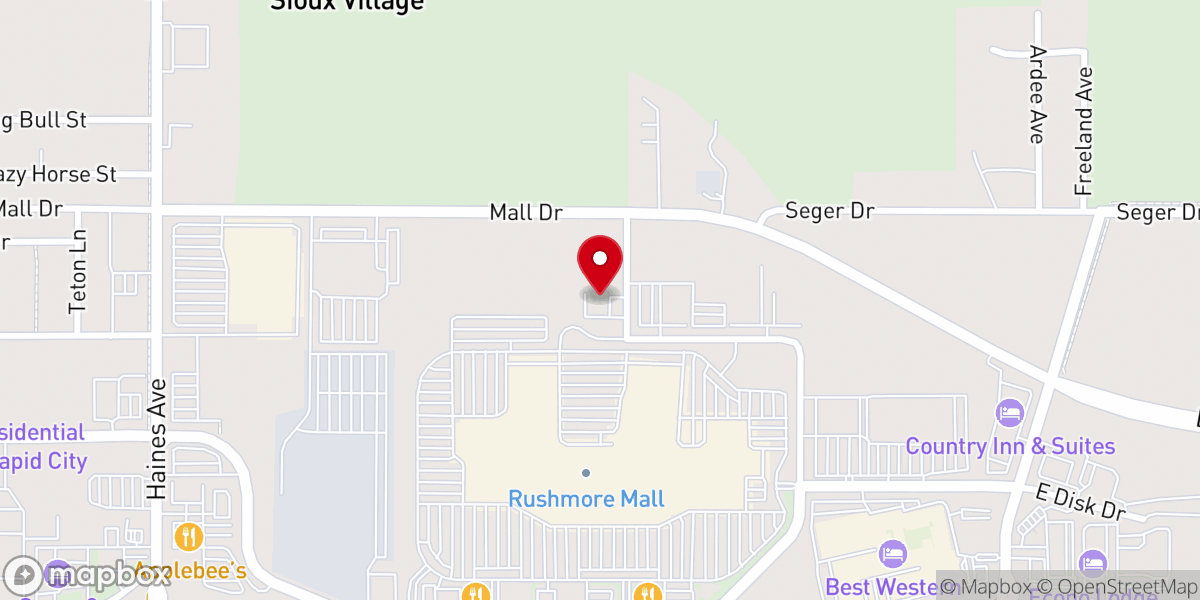 Map showing location of Victory Chapel