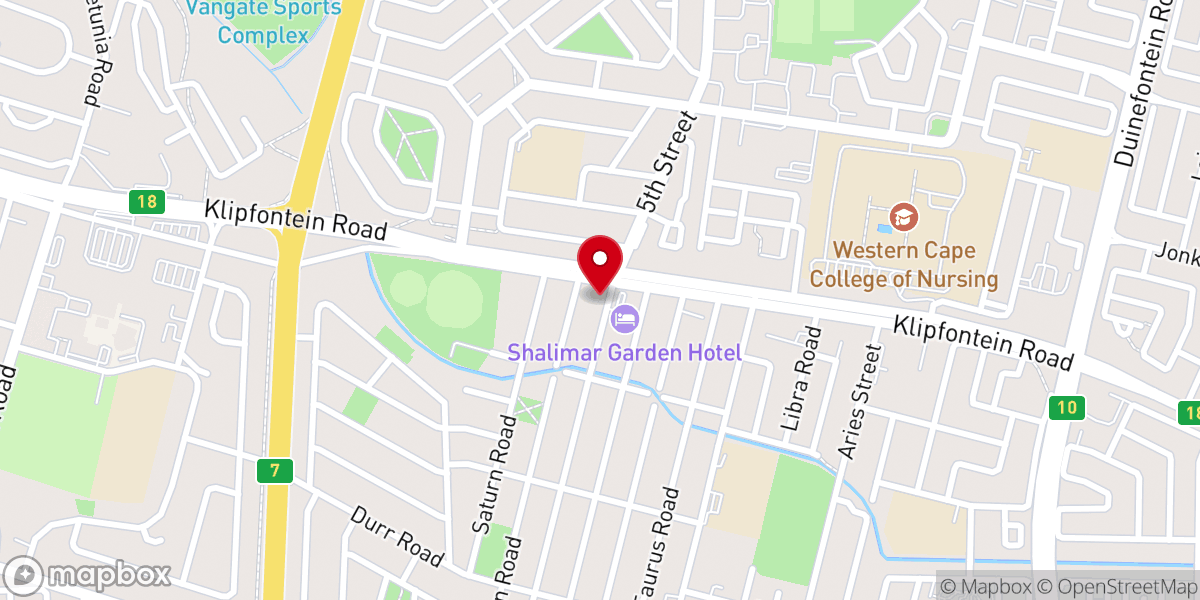 Map showing location of Surrey Estate Methodist Church
