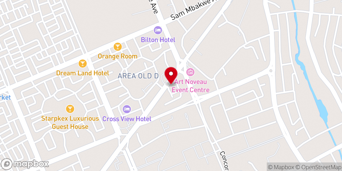 Map showing location of House On The Rock