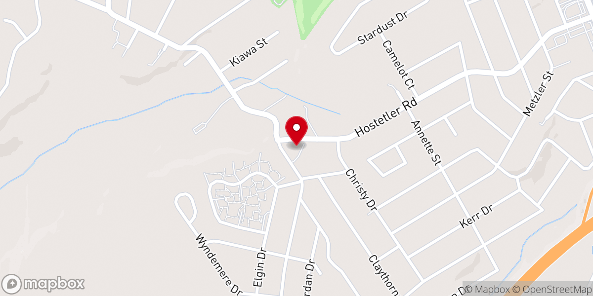 Map showing location of Arbutus Church of the Brethren
