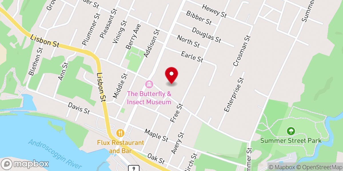 Map showing location of Saint Cyril and Saint Methodius Church
