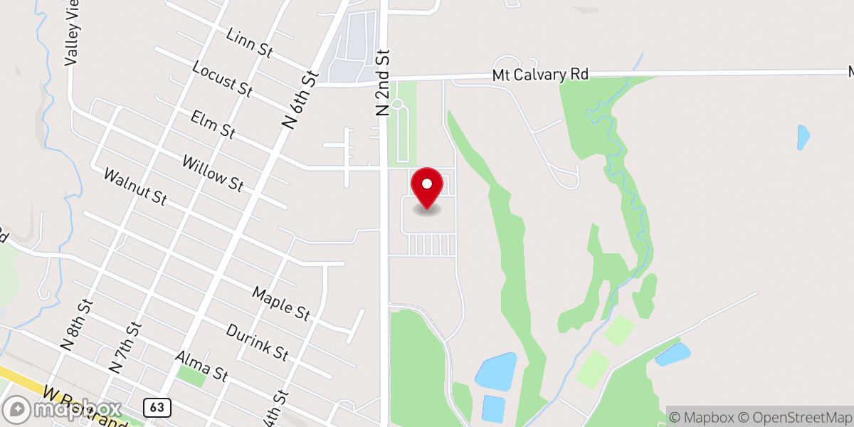 Map showing location of The Immaculata SSPX Mass Center