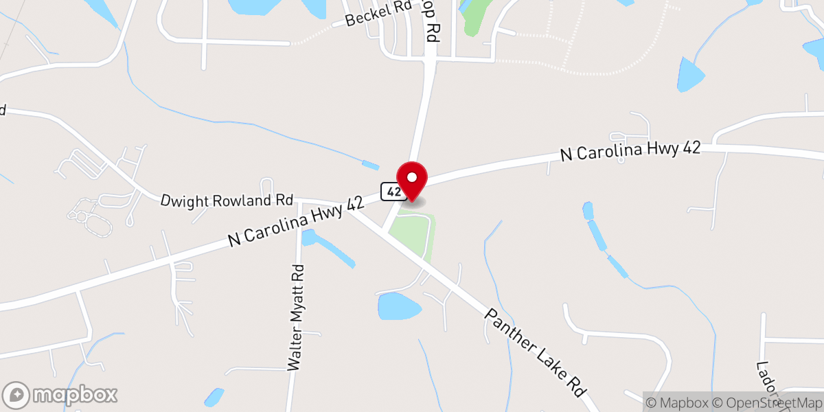 Map showing location of Christ's Sanctified Holy Church - Willow Spring