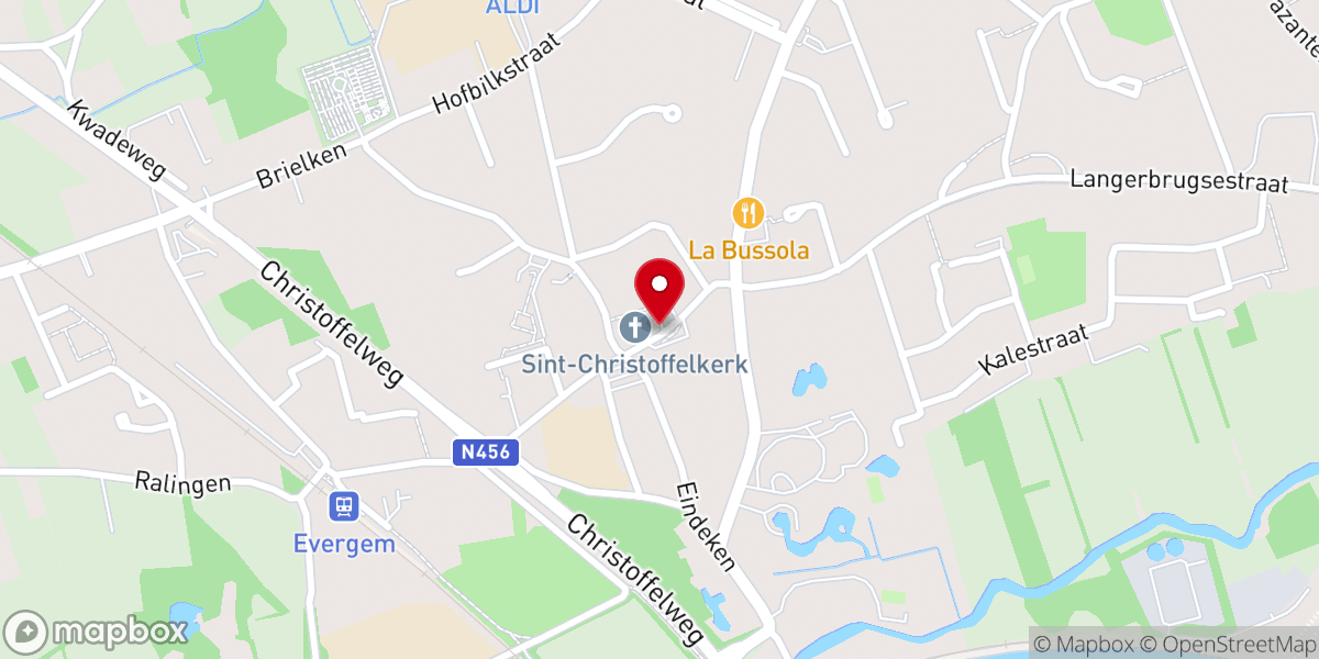 Map showing location of Kapel Heilige Jozef