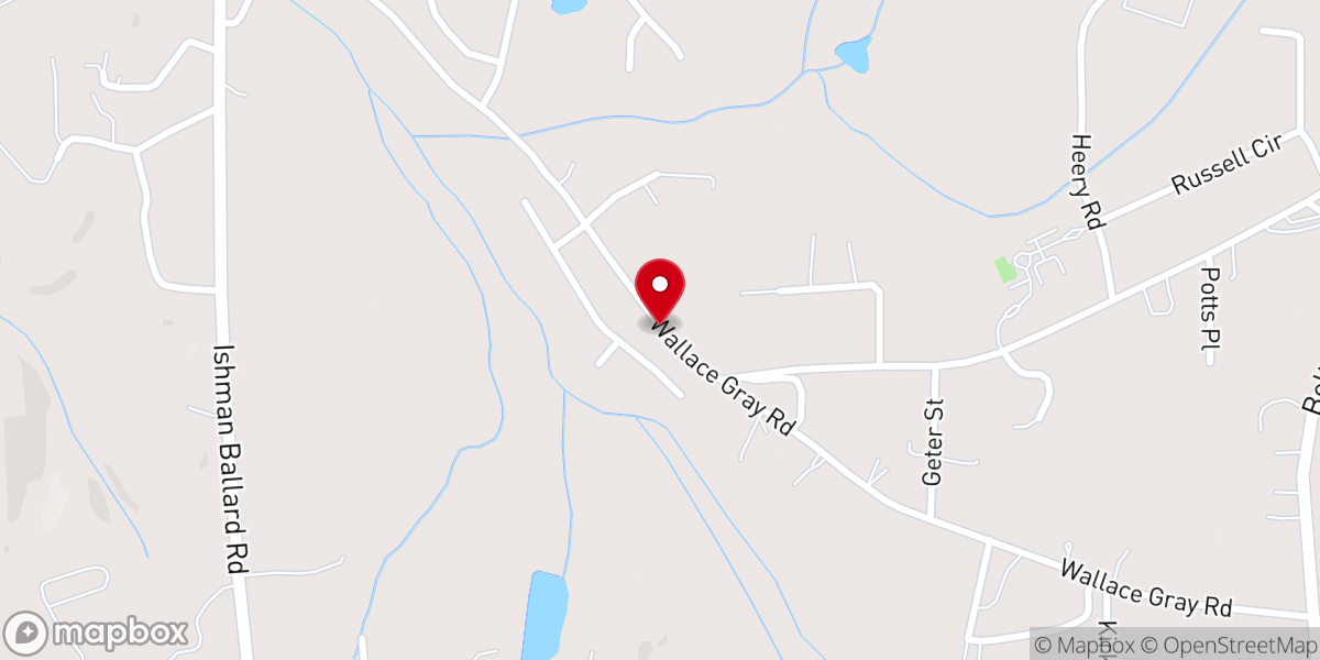 Map showing location of Healing Waters Outreach Ministry