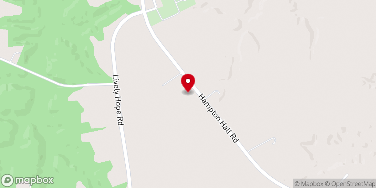 Map showing location of Good Shepherd Lutheran Church