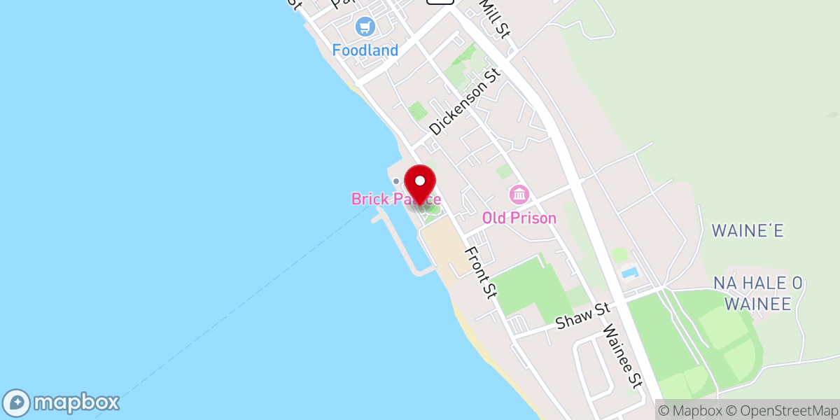 Map showing location of Banyan Tree