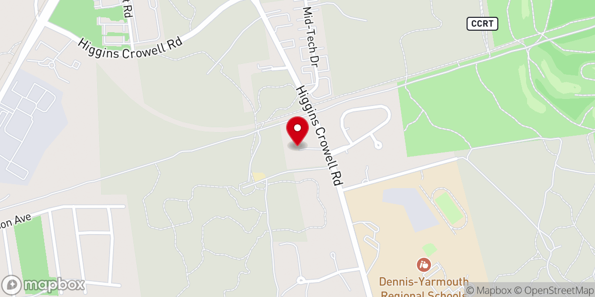 Map showing location of New Testament Baptist Church