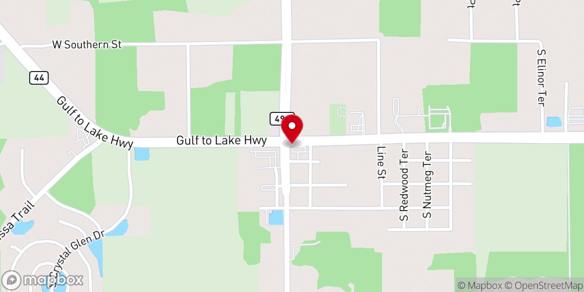 Map showing location of The New Church Without Walls International Inc