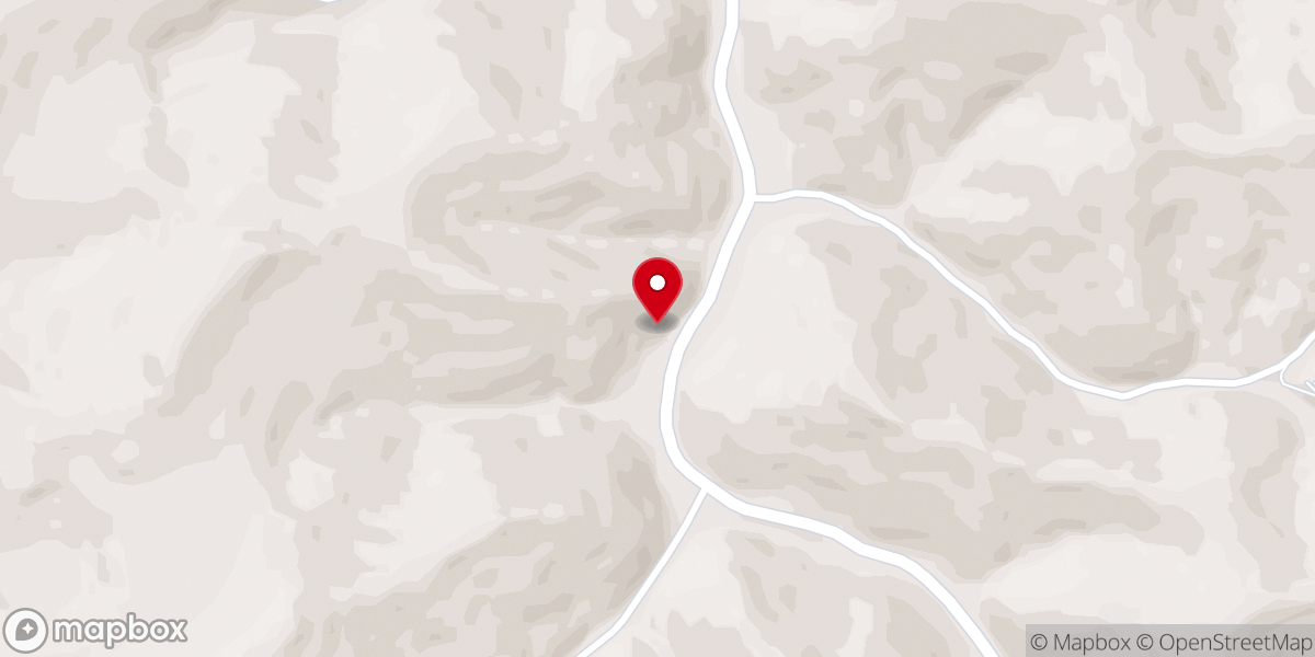Map showing location of Clear Creek Church Regular Baptist of Jesus Christ