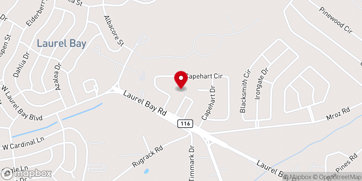 Map showing location of House of Refuge, First United Pentecostal Church