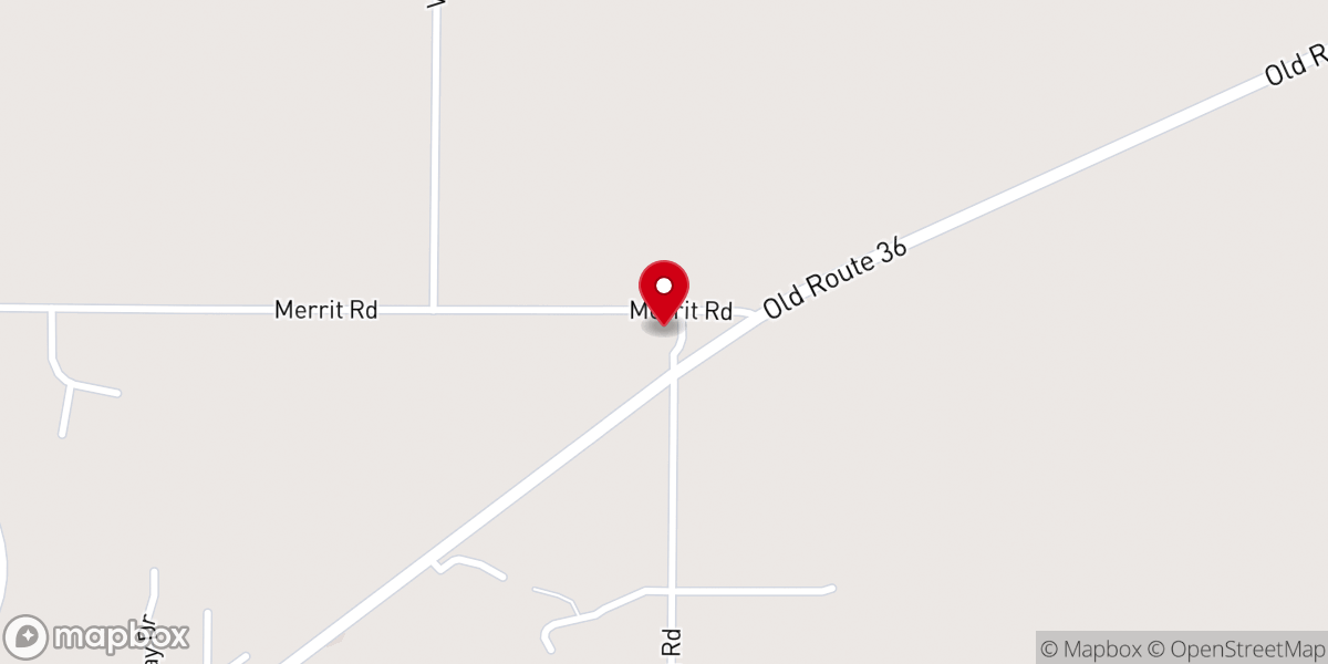 Map showing location of Wesley Chapel United Methodist