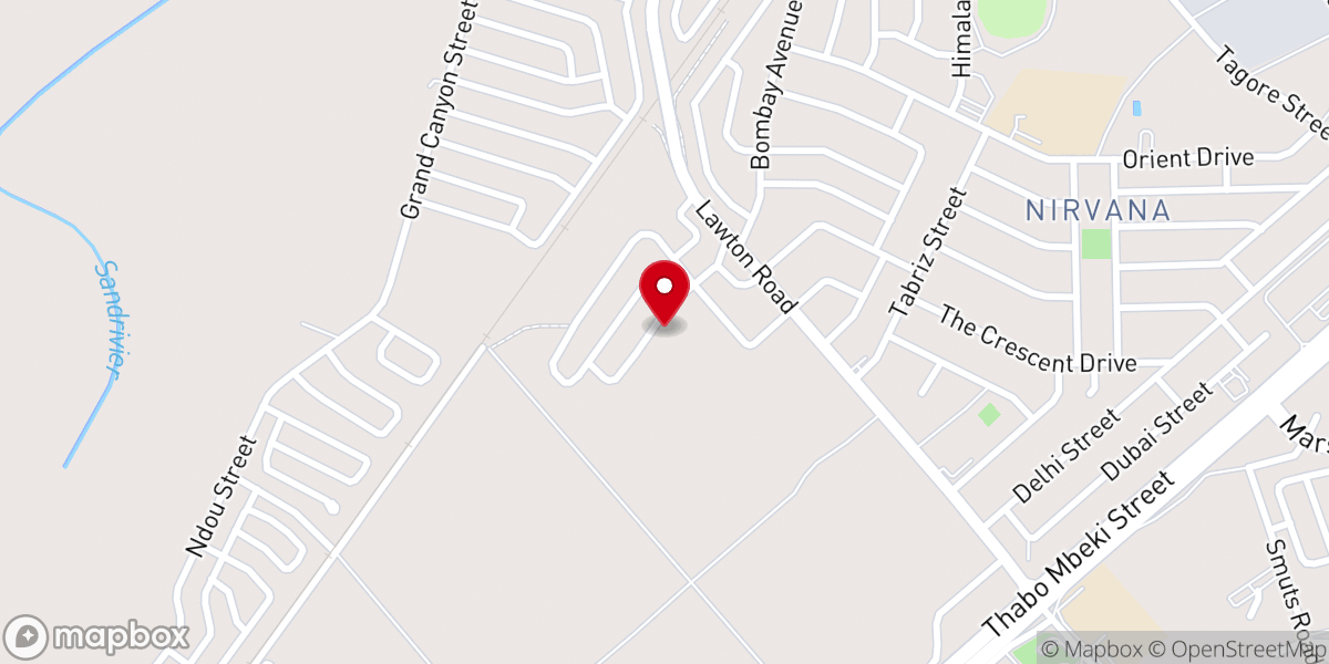 Map showing location of Word of Life Bible Church