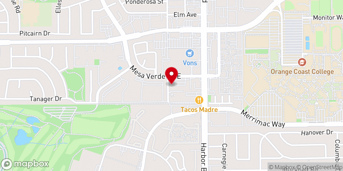 Map showing location of New Song Worship Center