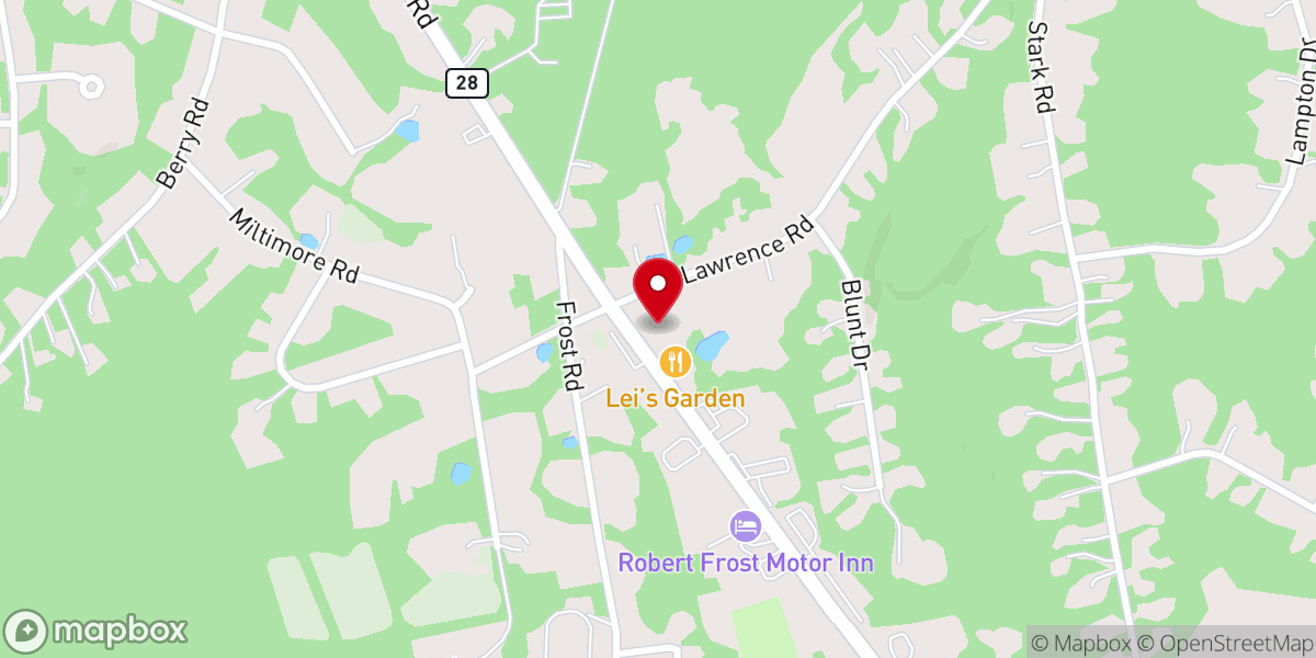 Map showing location of BridgeWay Christian Church