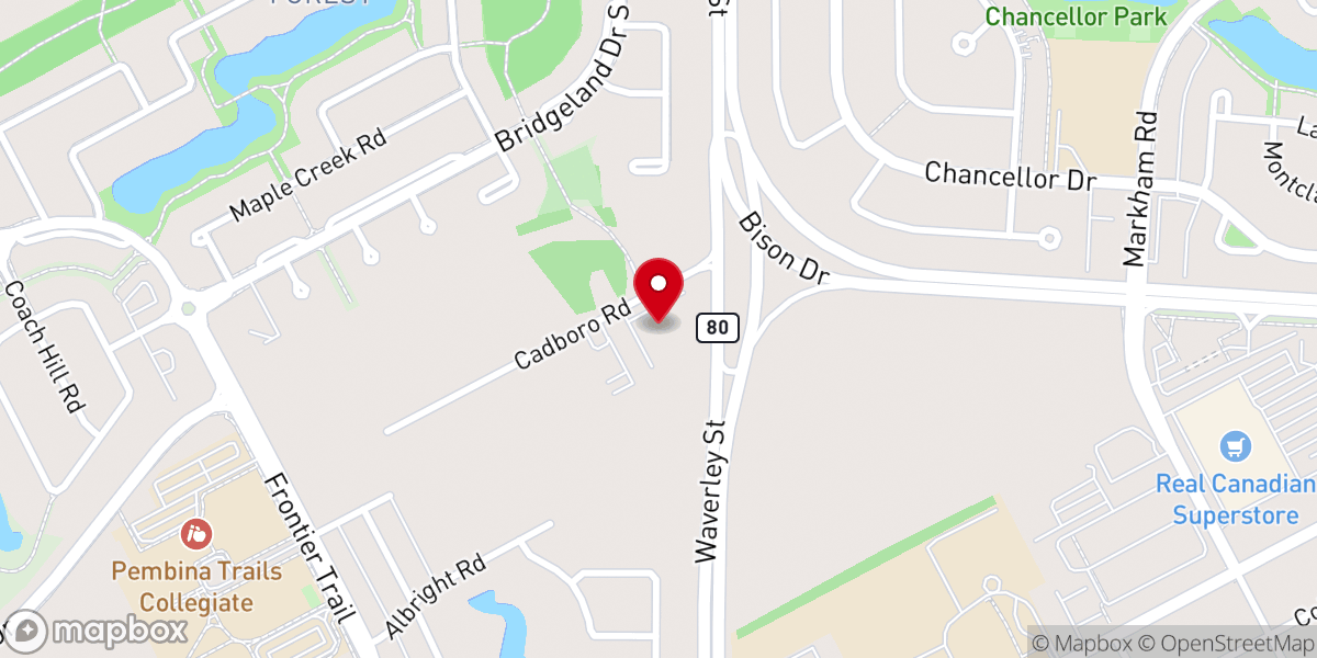 Map showing location of Waverley Church