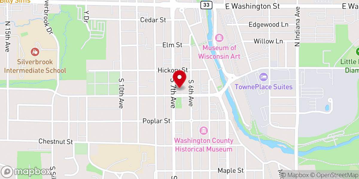 Map showing location of In His Presence Ministries Inc