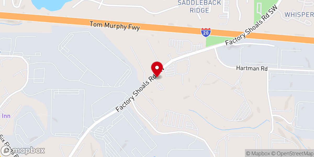 Map showing location of Revealed Word Fellowship