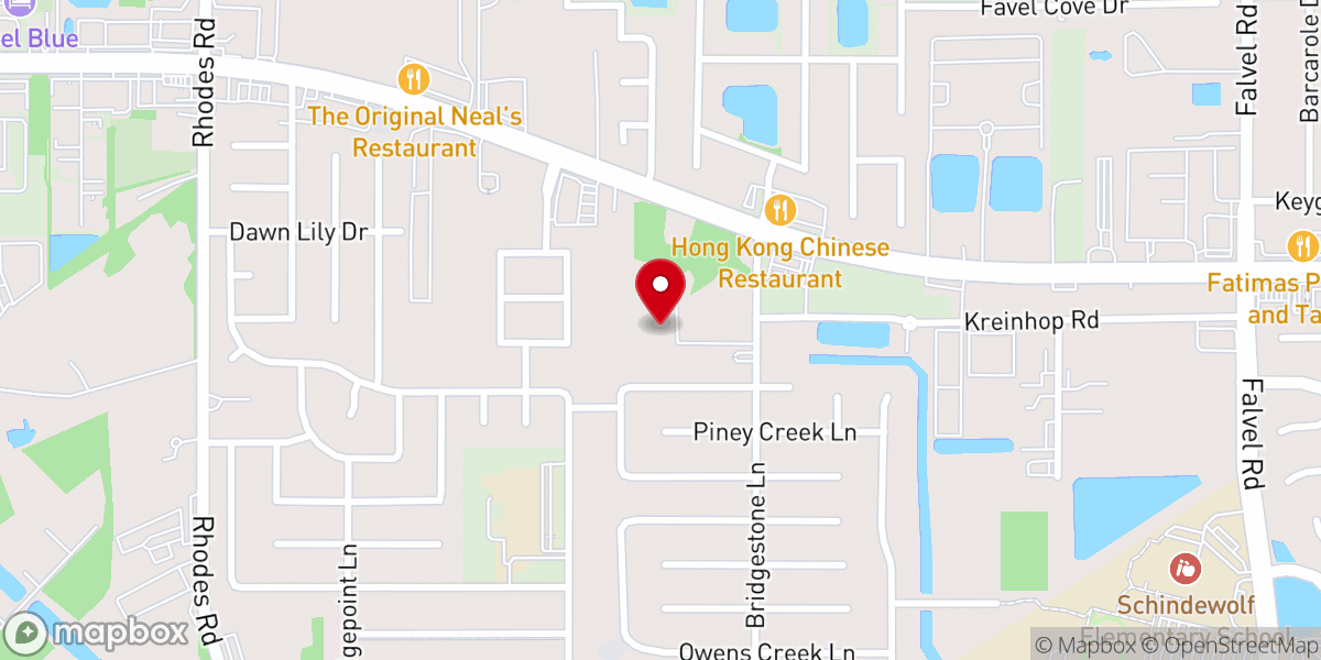 Map showing location of Spring Baptist Church - Klein Campus