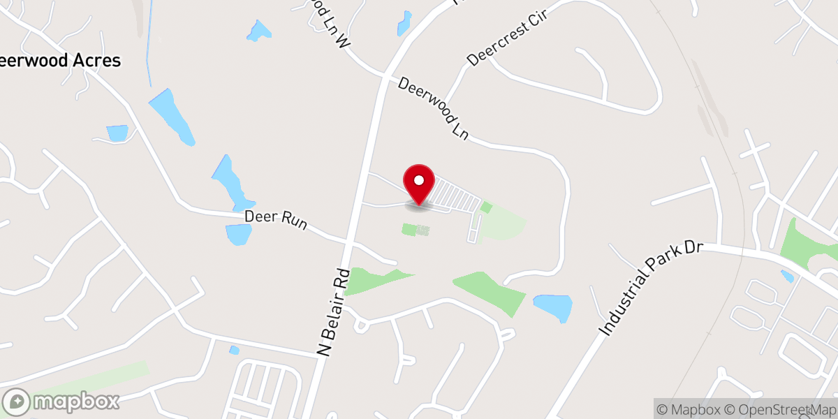 Map showing location of Wesley United Methodist Church