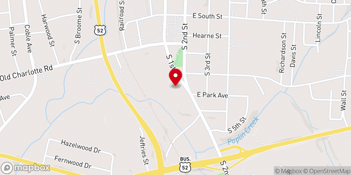 Map showing location of Stanly Community Christian Ministry, Inc.