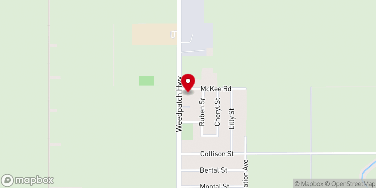 Map showing location of Apostolic Tabernacle
