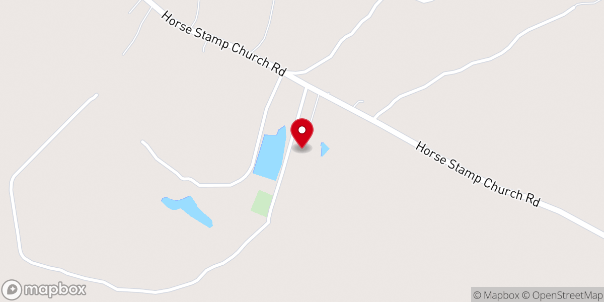 Map showing location of Horse Stamp Inn