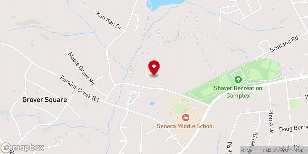 Map showing location of Impact Church