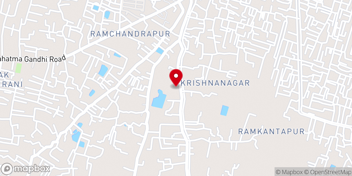 Map showing location of St. Anthony's Catholic Church, Lalpole