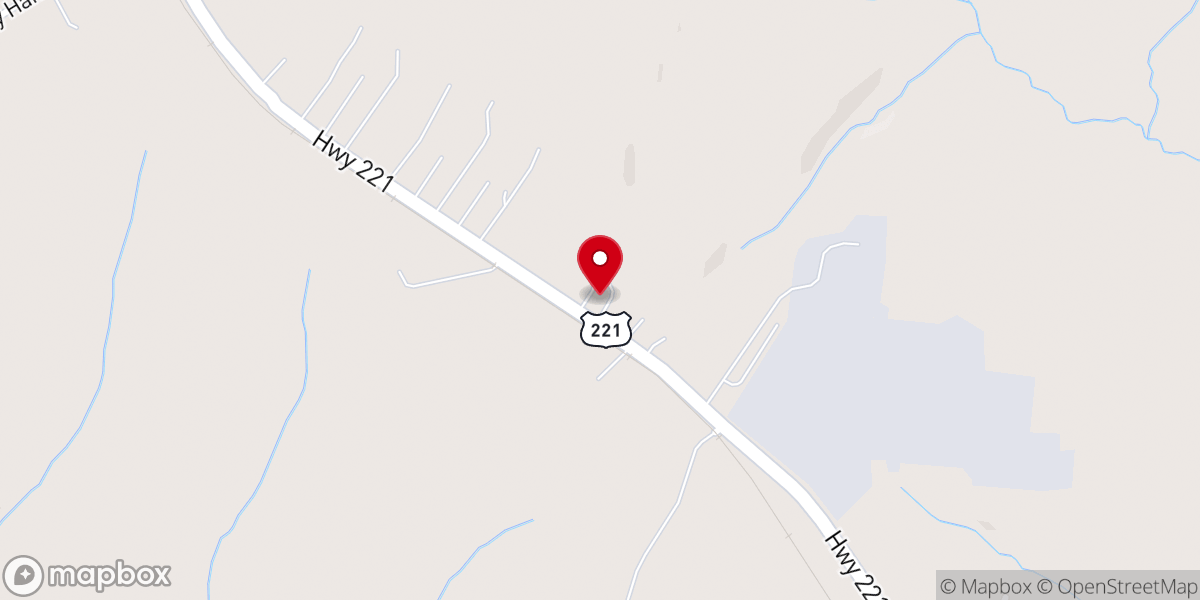 Map showing location of Enoree First Free Will Baptist Church