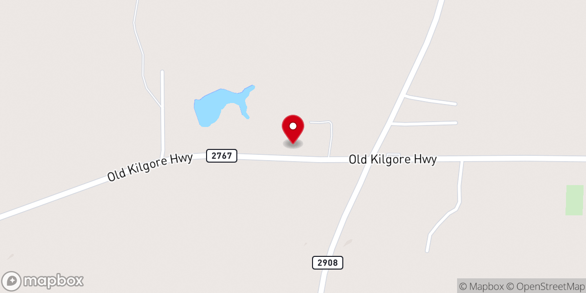 Map showing location of St Violet Baptist Church