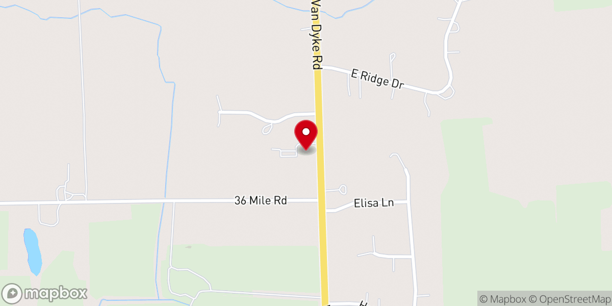 Map showing location of Cross Community Church