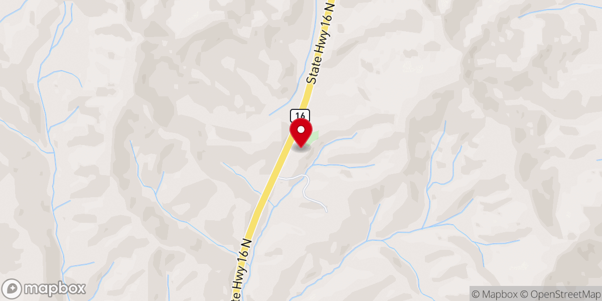 Map showing location of Pleasant Home Church