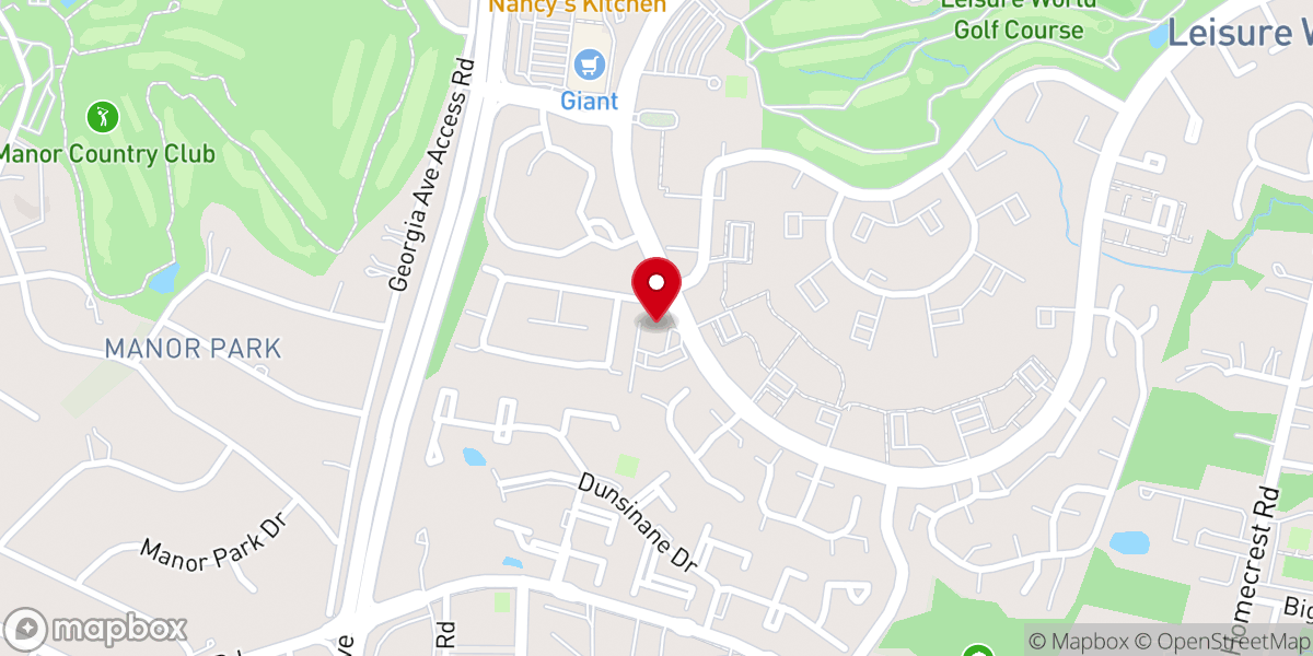 Map showing location of Inter-Faith Chapel