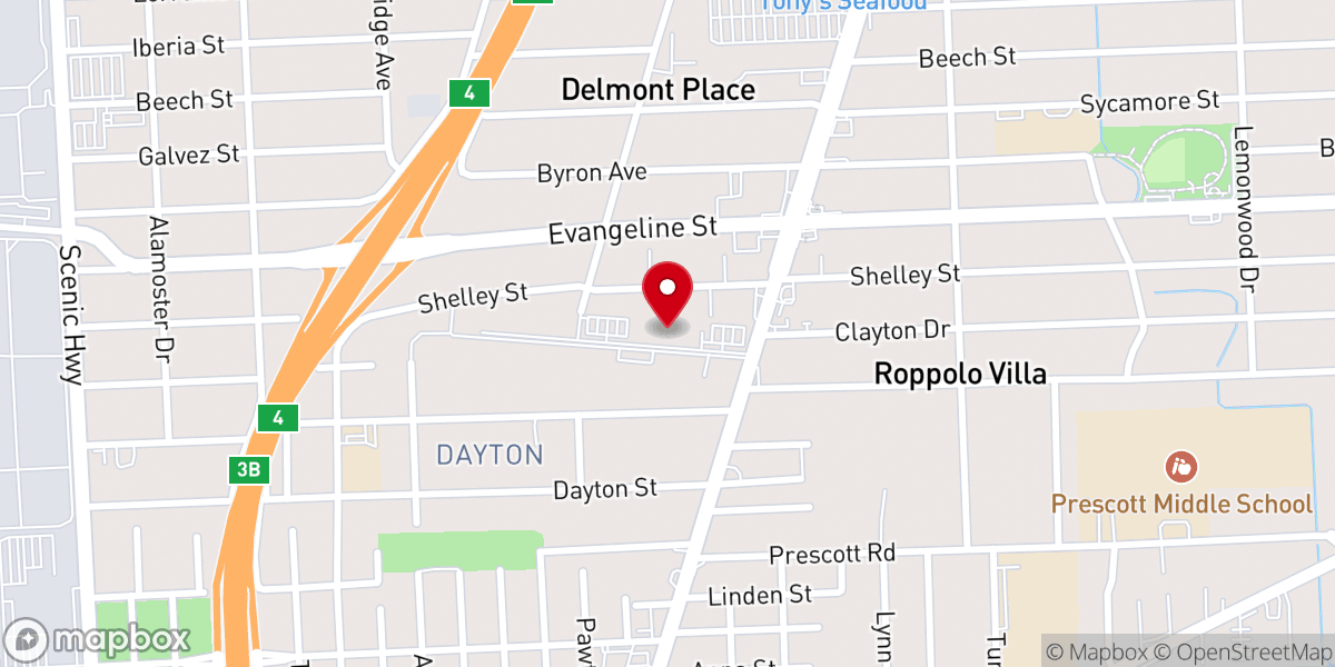 Map showing location of Office of Social Services Administrative Office