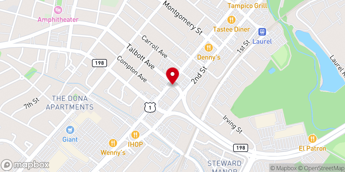 Map showing location of Redeemed Christian Church of God Inc