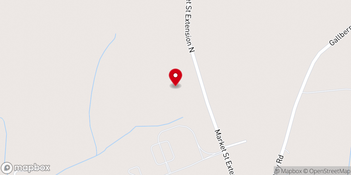 Map showing location of Word of Life Worship Center