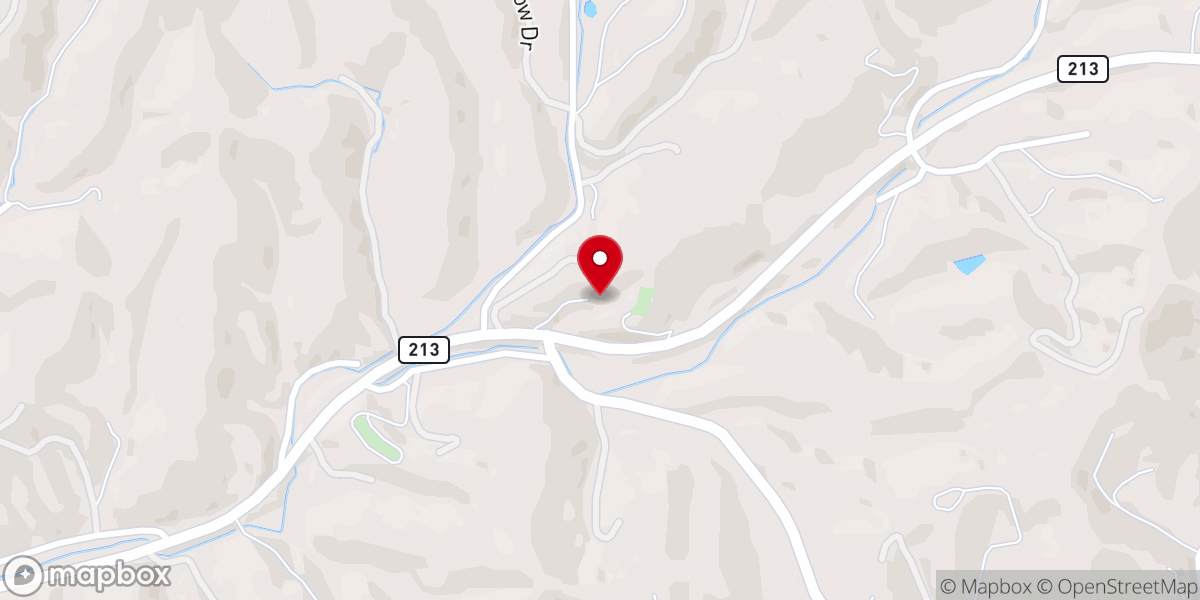 Map showing location of Old Paths Baptist Church