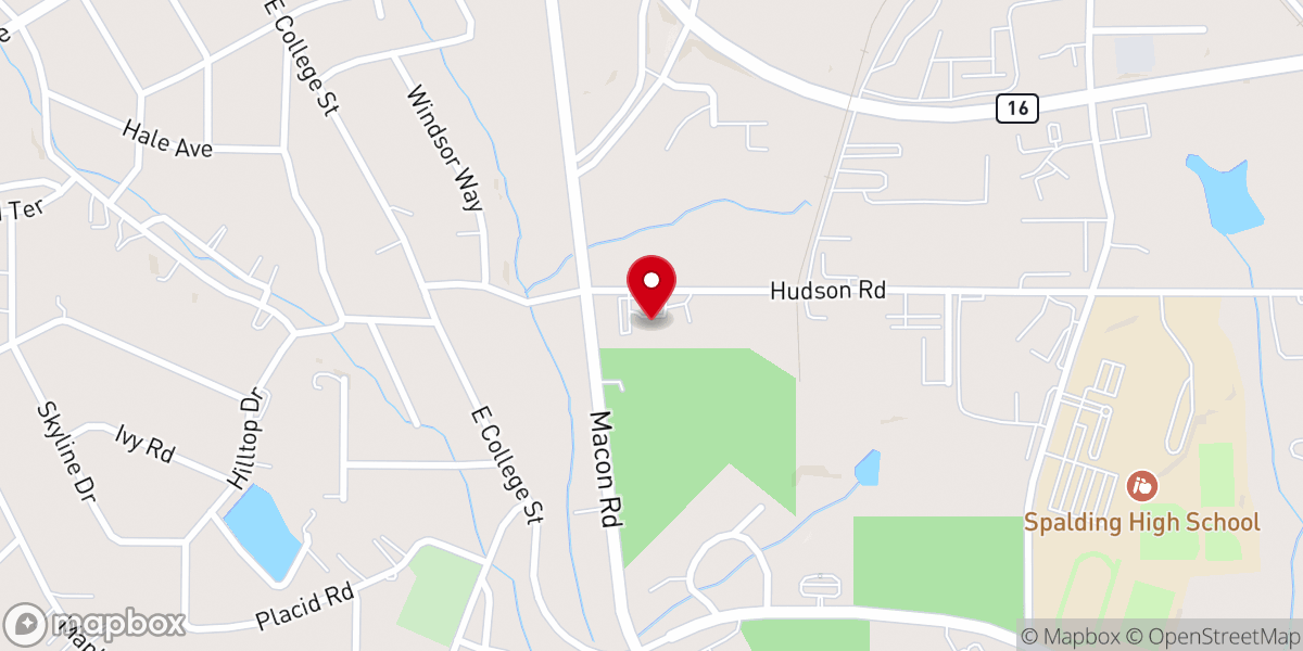 Map showing location of Eagles Way Church