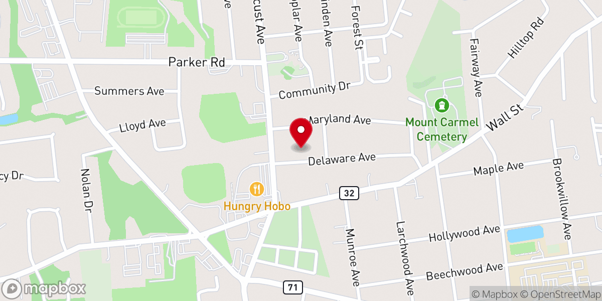 Map showing location of Congregation Deal Learning Program Inc