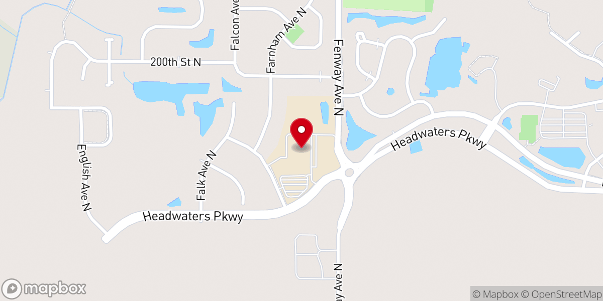 Map showing location of The Community Church
