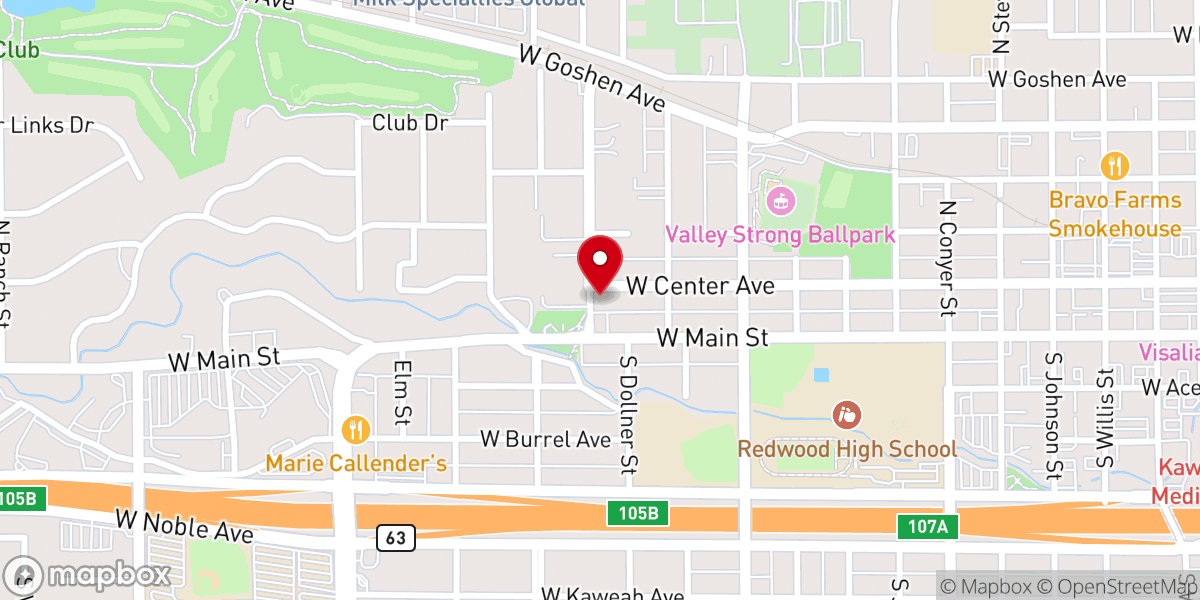 Map showing location of St Paul Episcopal Church