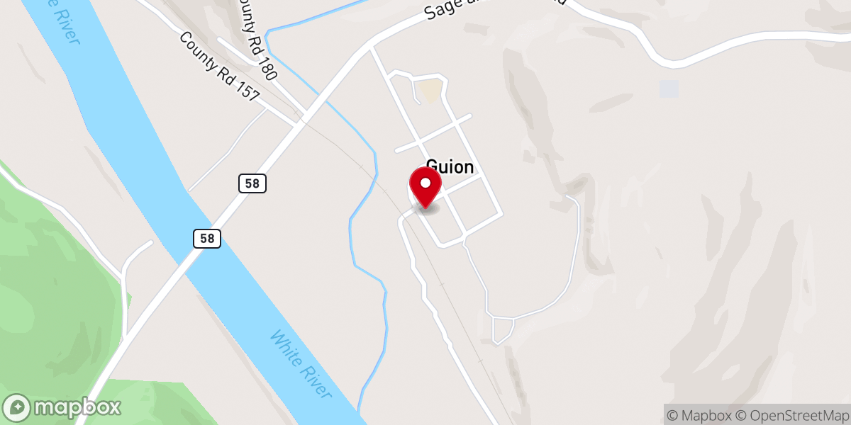 Map showing location of Providence Landmark Missionary Baptist