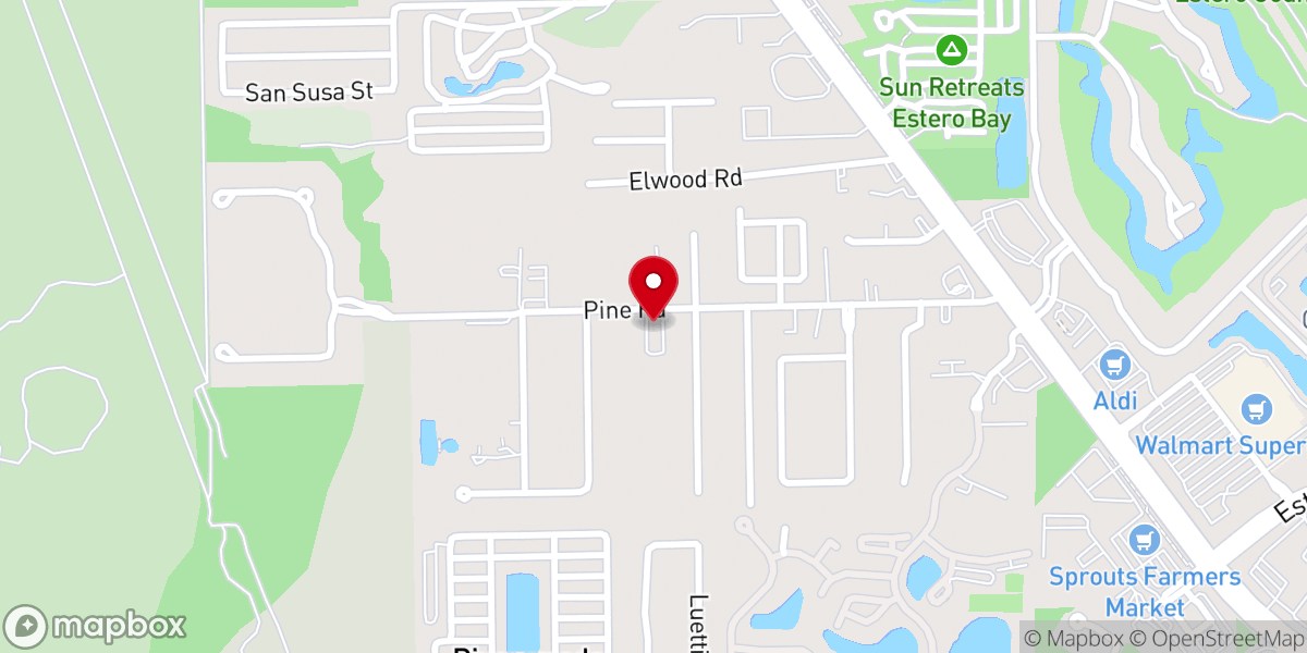 Map showing location of Cross Way Baptist Church