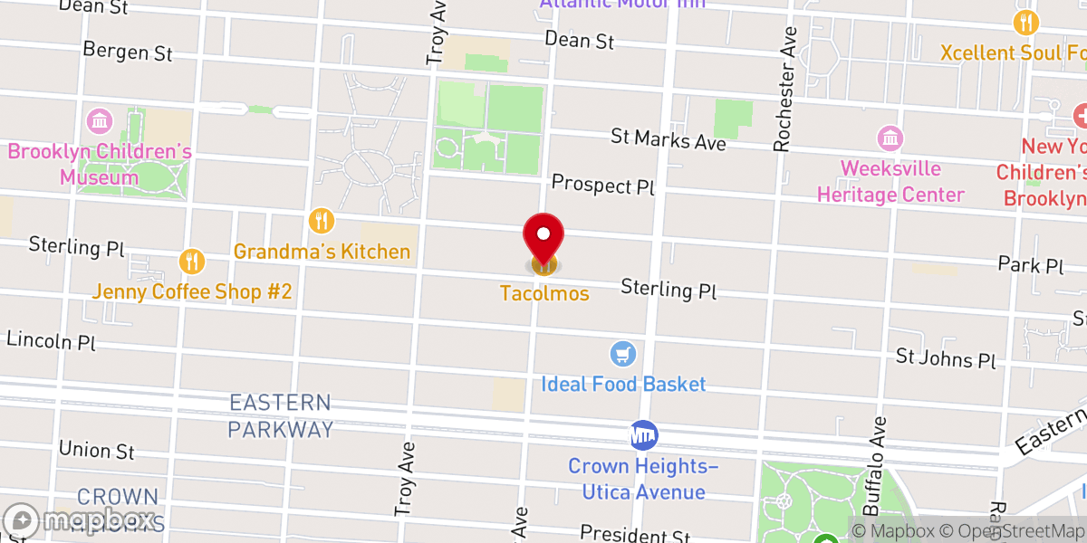 Map showing location of Solid Rock Redemption Church of God
