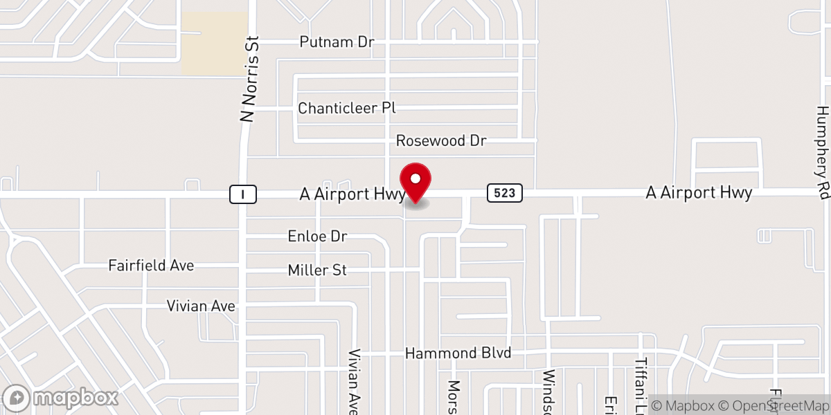 Map showing location of Living Word Church of God