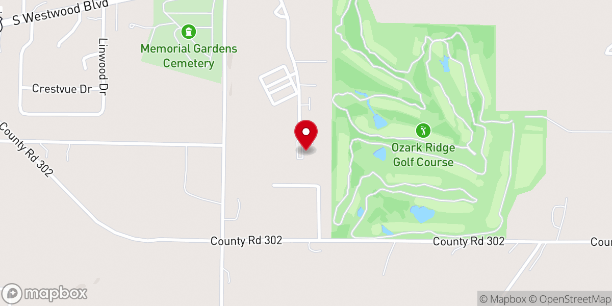 Map showing location of Grace Christian Fellowship