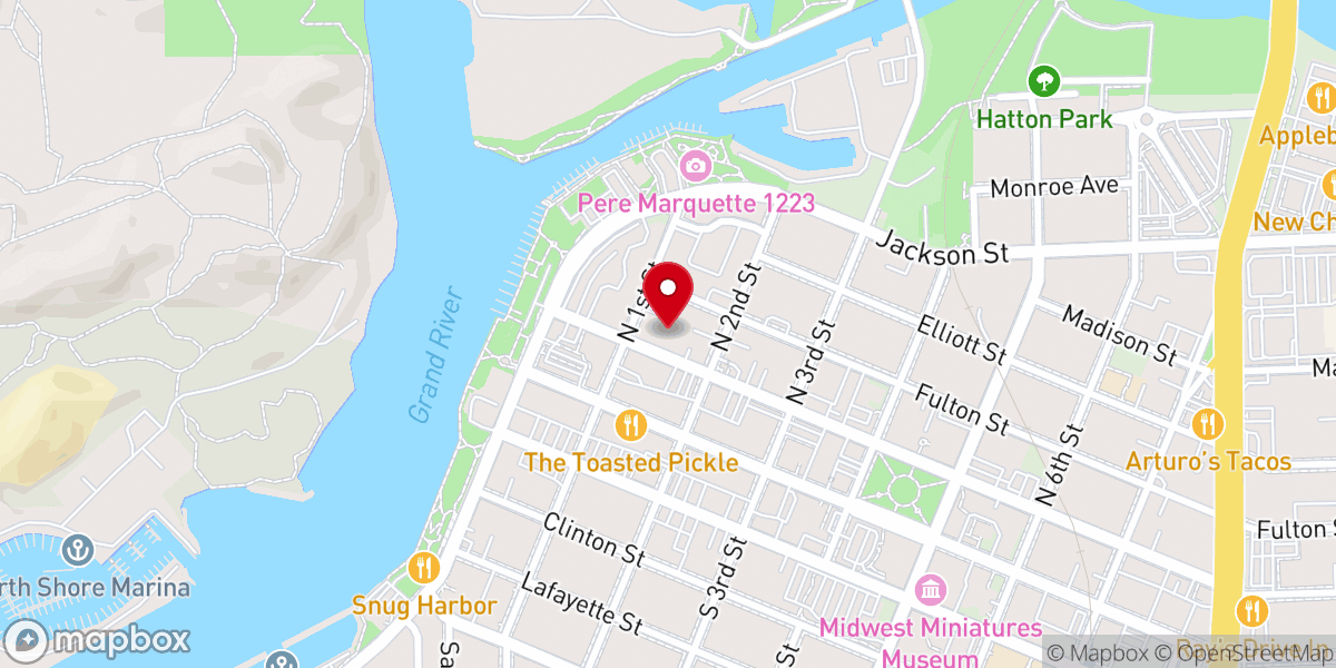 Map showing location of Covenant Life Church
